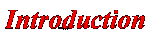 Introduction